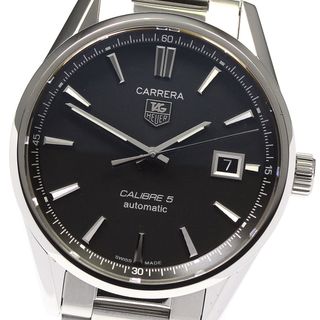 完品/TAG Heuer(タグホイヤー)カレラ キャリバー5/グレー/自動巻き