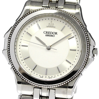 セイコー(SEIKO)のセイコー SEIKO GCBR035/8J81-6B70 クレドール パシフィーク WGベゼル クォーツ メンズ _765888(腕時計(アナログ))