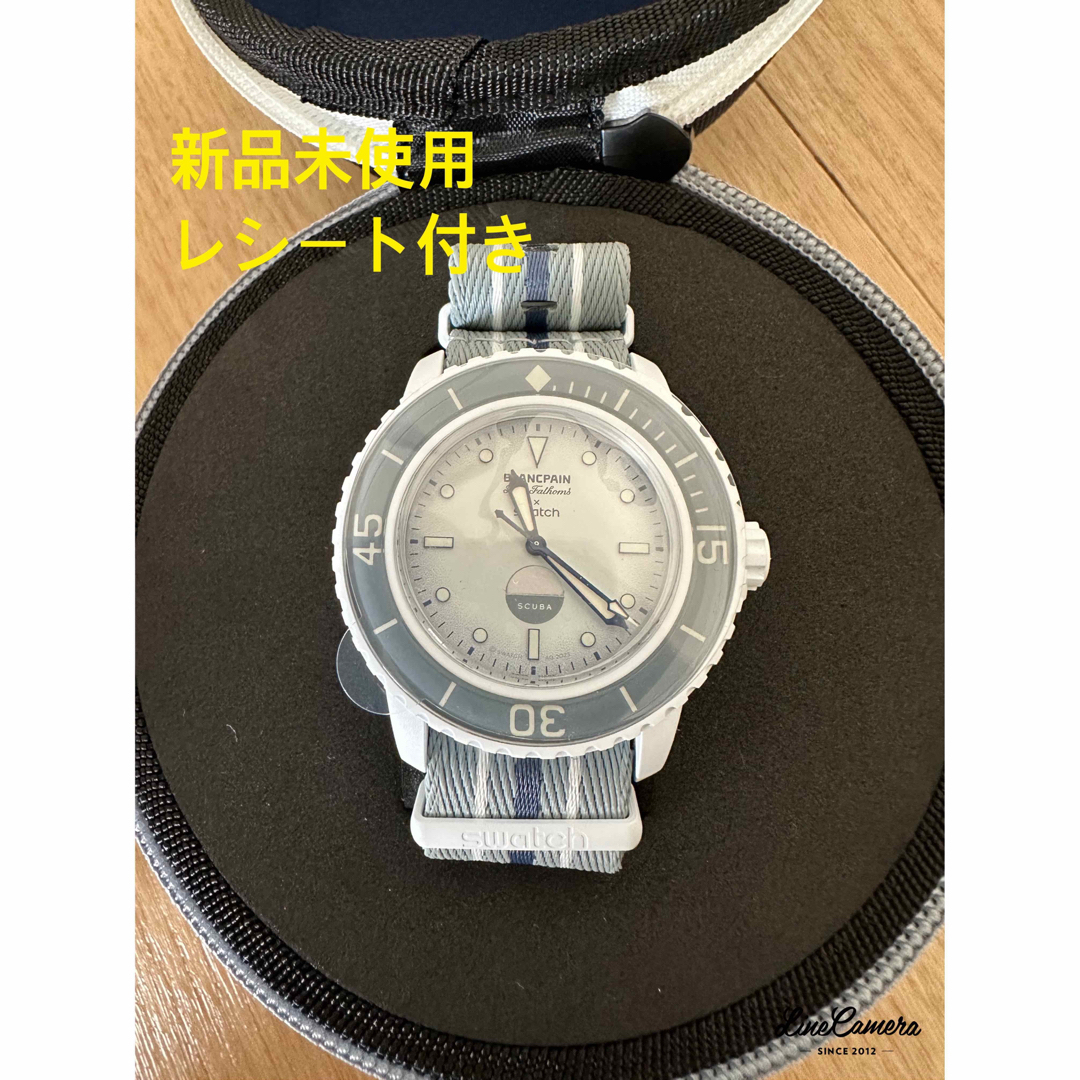 新品未使用 レシート付swatch blanchpain