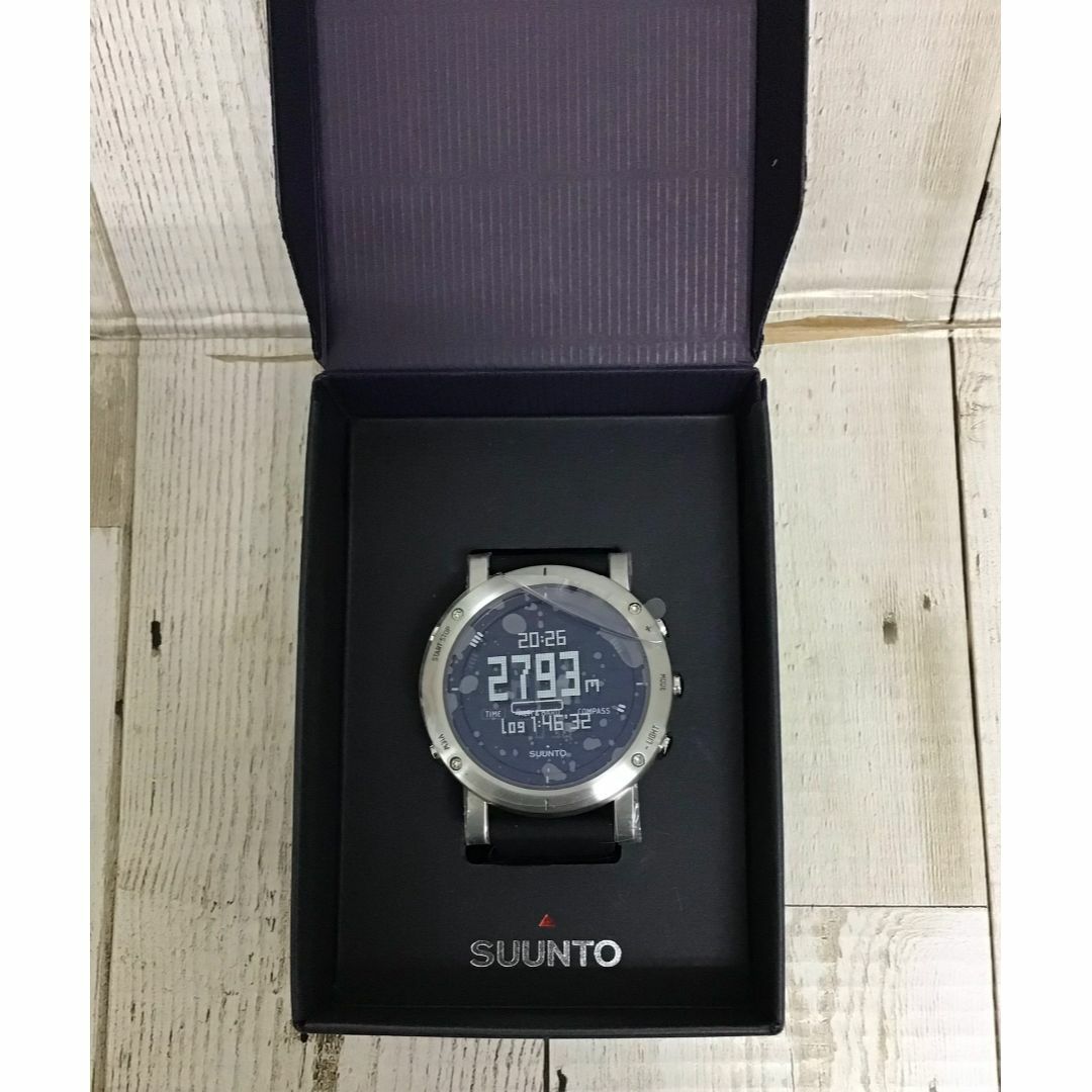 SUUNTO(スント)の開封済　SUUNTO(スント) スントコア ブラッシュドスチール  メンズの時計(腕時計(デジタル))の商品写真
