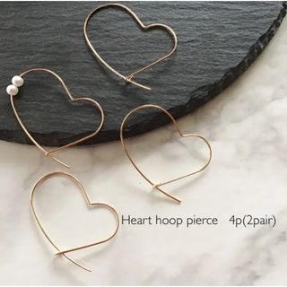 Heart hoop pierce(ピアス)