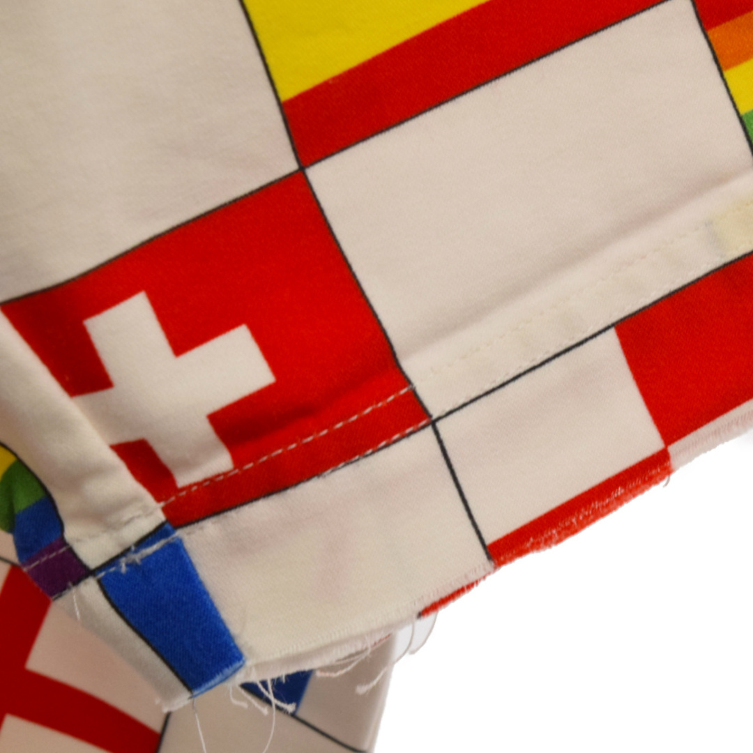 BALENCIAGA バレンシアガ 18SS Flags Pocket Shirt ビックシルエットフラッグ半袖シャツ 556869 マルチ 2