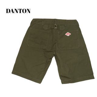 《美品》DANTON ダントン ハーフパンツ ショートパンツ カーキ