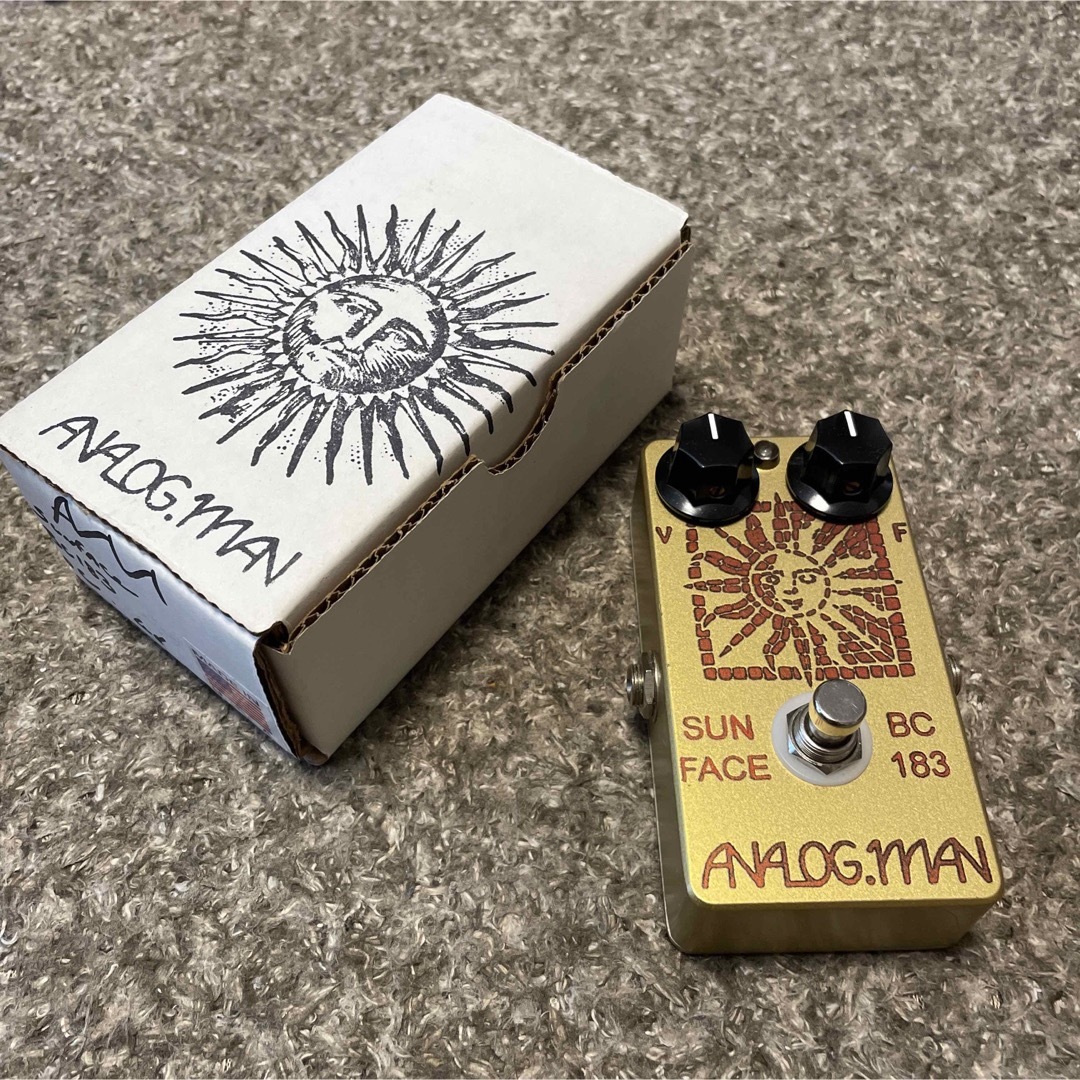 Analog.man SunFace BC183 アナログマン ギター ファズ