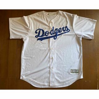 マジェスティック(Majestic)のMajestic Dodgers ドジャース ベースボールシャツ(ジャージ)