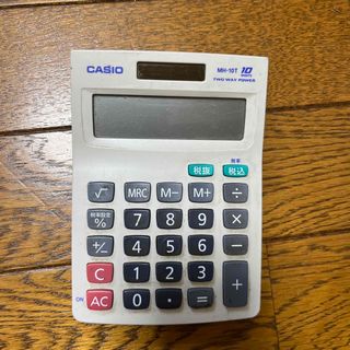 カシオ(CASIO)のカシオ　MH-10T 電卓(オフィス用品一般)