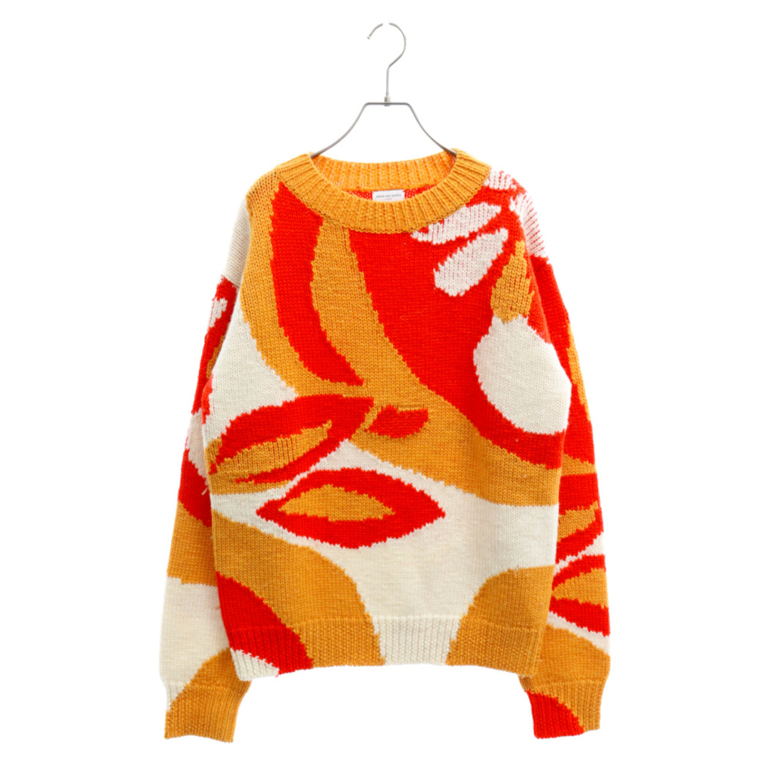 DRIES VAN NOTEN ドリスヴァンノッテン 20AW インターシャウール総柄