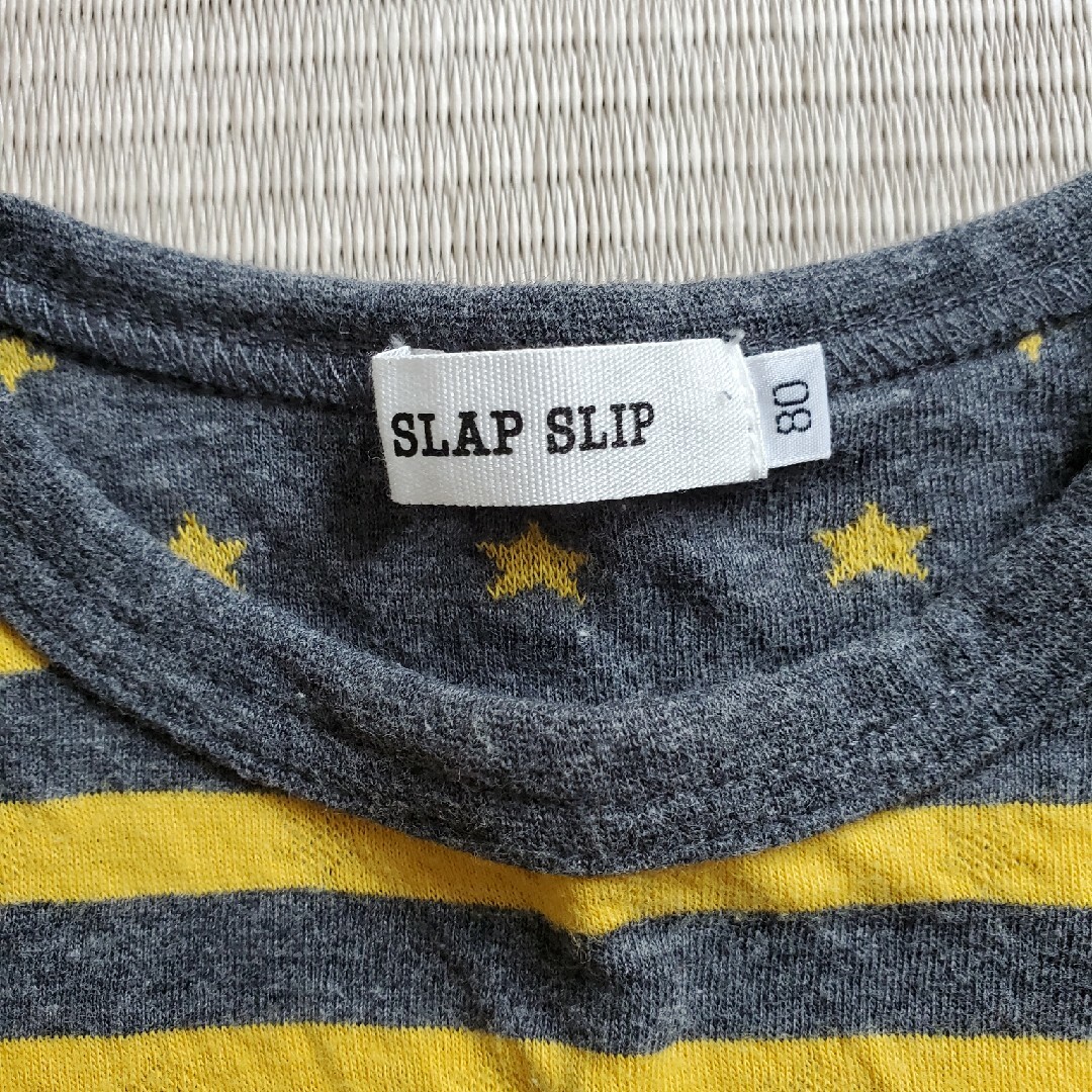 SLAP SLIP(スラップスリップ)の長袖Tシャツ 80cm キッズ/ベビー/マタニティのベビー服(~85cm)(Ｔシャツ)の商品写真