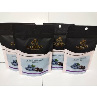 GODIVA 　フルーツショコラ　ブルーベリー　4袋　ゴディバ(乾物)