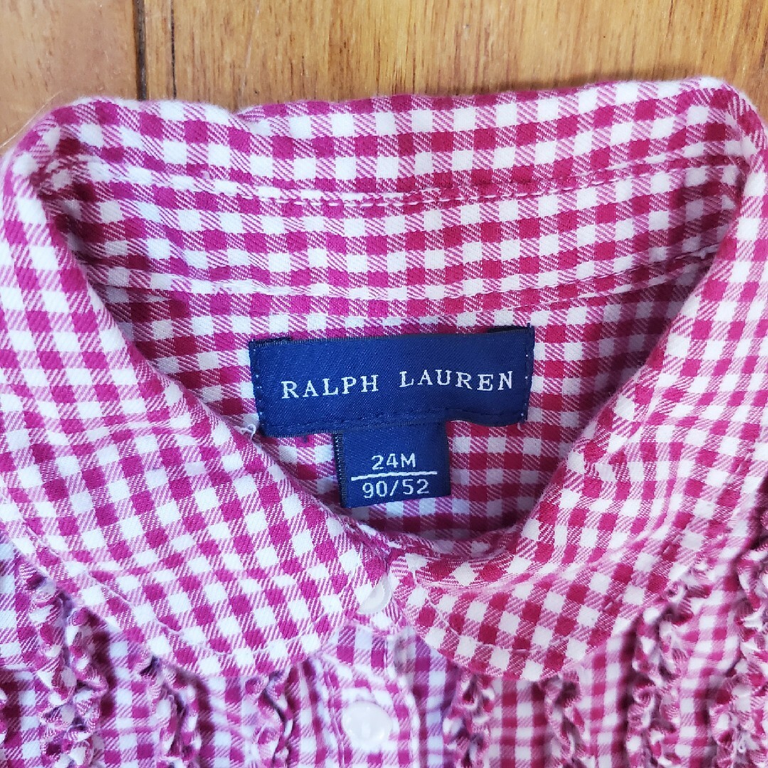 Ralph Lauren(ラルフローレン)のラルフローレン　ワンピース キッズ/ベビー/マタニティのキッズ服女の子用(90cm~)(ワンピース)の商品写真