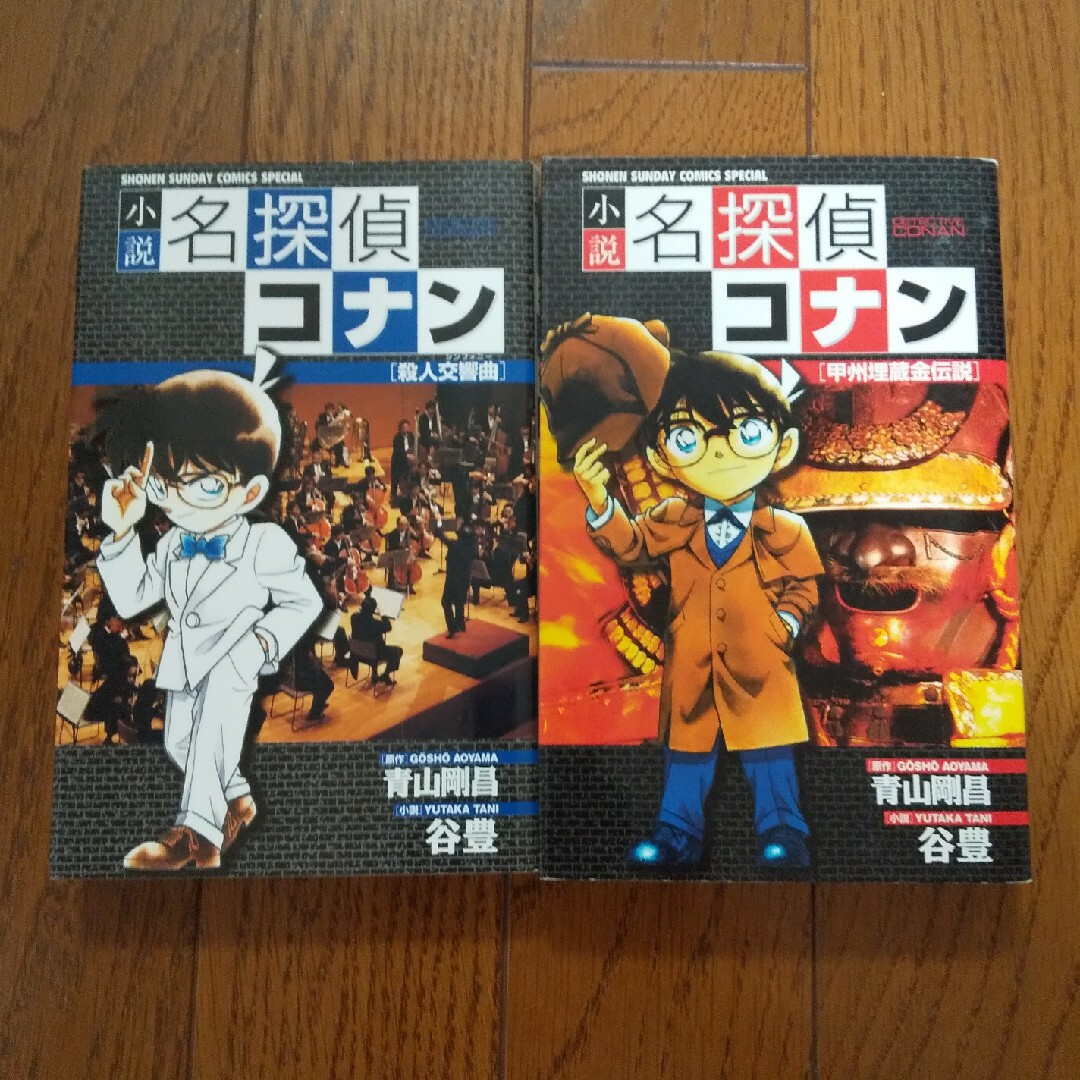 ※2冊セット※小説名探偵コナン 殺人交響曲、甲州埋蔵金伝説 エンタメ/ホビーの漫画(少年漫画)の商品写真