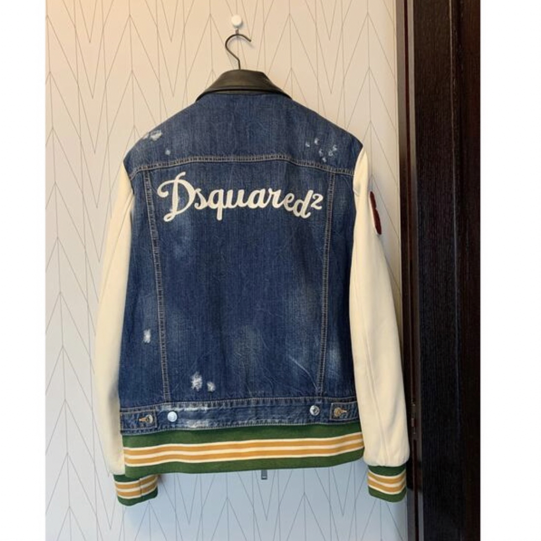 DSQUARED2(ディースクエアード)の美品✨メンズ✨ディースクエアード2ブルゾンジャケット メンズのジャケット/アウター(ブルゾン)の商品写真