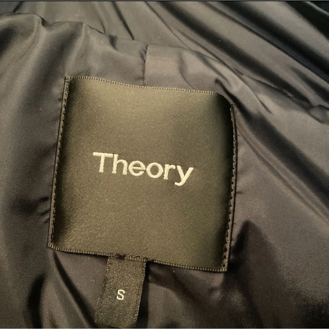 美品　theory セオリー　ダウンジャケット　ネイビー　紺　2way