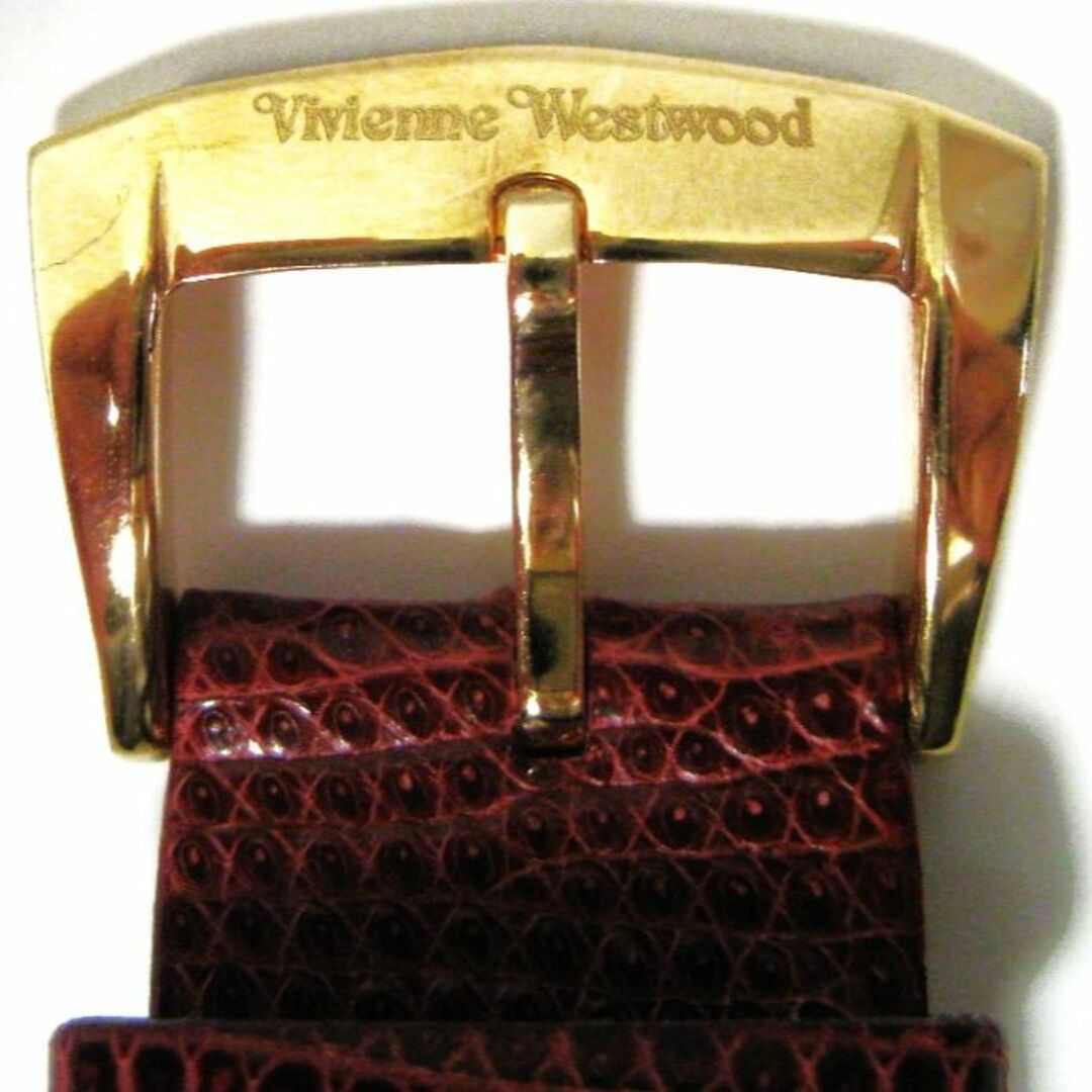 Vivienne Westwood(ヴィヴィアンウエストウッド)の極美品 ヴィヴィアン ウエストウッド サークル オーブ ボルドー VW-77A3 レディースのファッション小物(腕時計)の商品写真