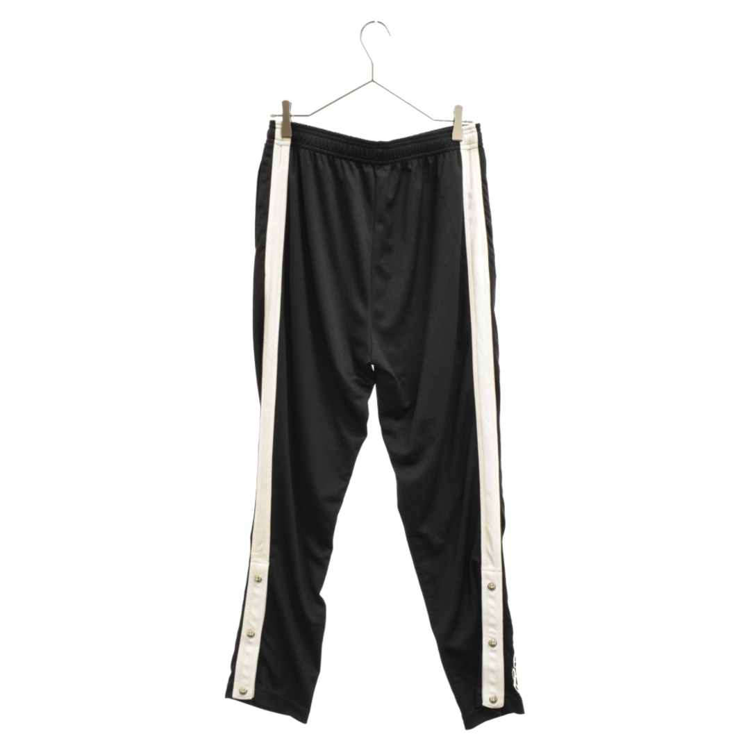 Chrome Hearts(クロムハーツ)のCHROME HEARTS クロムハーツ TRACK PANTS/トラックパンツ サイドクロスボールレザー切替トラックロングパンツ ブラック/ホワイト メンズのパンツ(その他)の商品写真