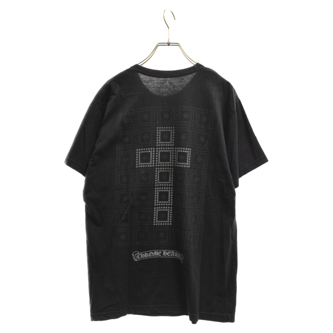 CHROME HEARTS クロムハーツ CHプラスプリント半袖Tシャツ カットソー ブラック L