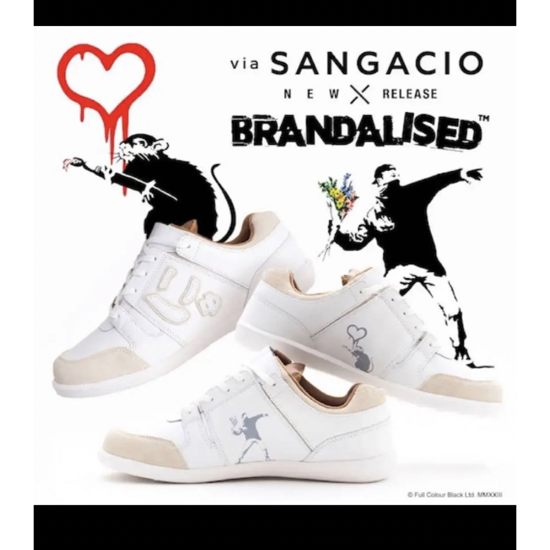 『via SANGACIO×BRANDALISED』25.5cm