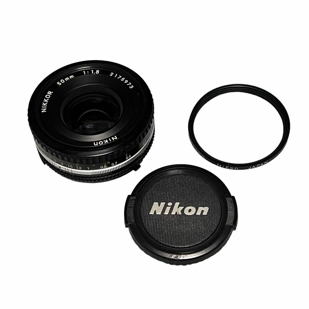 ニコン NIKKOR 50mm 1:1.8 L1BC 52mm ２個セット 安い買う - www