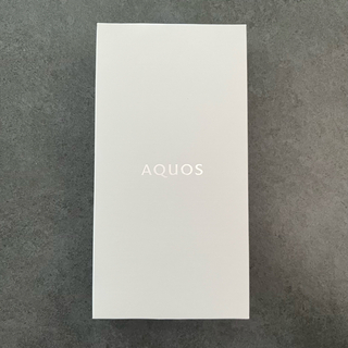 アクオス(AQUOS)のAQUOS zero6 ホワイト 128 GB 新品未使用(スマートフォン本体)