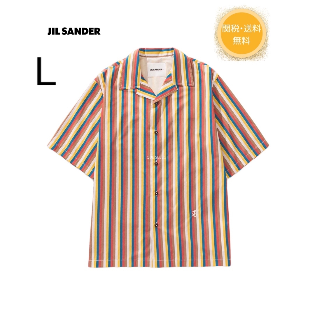 Jil Sander(ジルサンダー)の新品　23SS JIL SANDER＋　STRIPE SHIRT メンズのトップス(シャツ)の商品写真