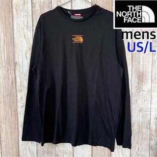 ザノースフェイス(THE NORTH FACE)のわけあり【海外限定】TNF メンズ　ロンT ブラック  US/L　日本サイズXL(Tシャツ/カットソー(七分/長袖))