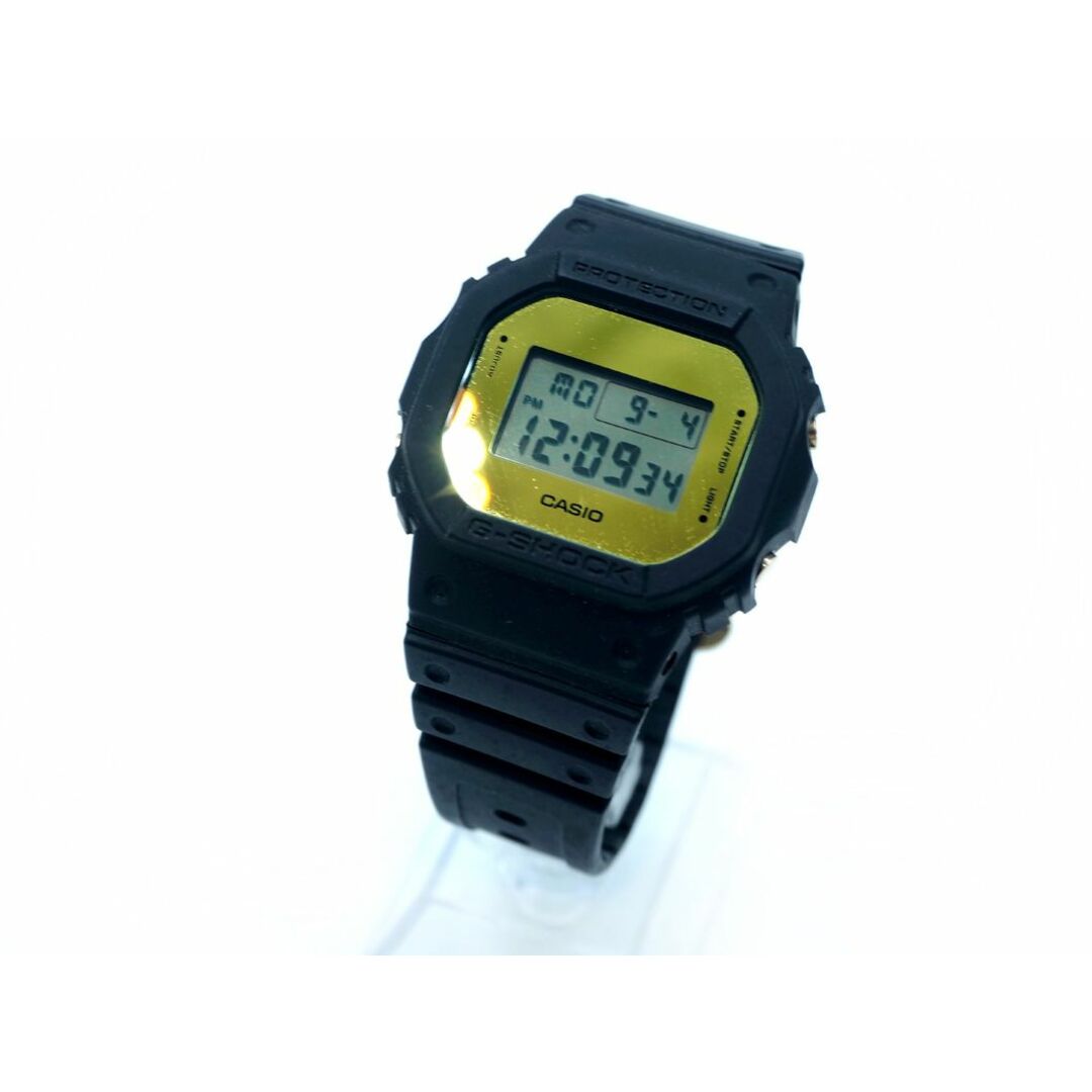 CASIO G-SHOCK ジーショック DW-5600BBMB クオーツ 腕 時計 黒ｘゴールド ■■◎メンズ