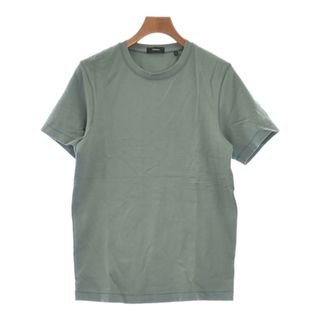 セオリー(theory)のTheory セオリー Tシャツ・カットソー XS 青系(グレーがかっています) 【古着】【中古】(Tシャツ/カットソー(半袖/袖なし))