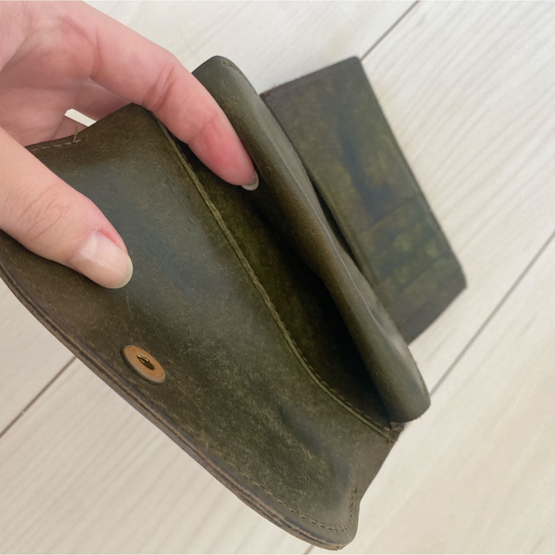 Ryu 本革コンパクト三つ折り財布 レディースのファッション小物(財布)の商品写真