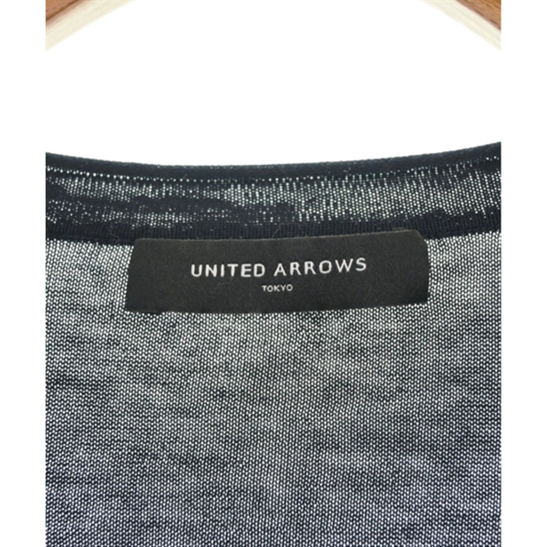 UNITED ARROWS(ユナイテッドアローズ)のUNITED ARROWS ユナイテッドアローズ カーディガン -(M位) 紺 【古着】【中古】 レディースのトップス(カーディガン)の商品写真