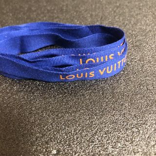 ルイヴィトン(LOUIS VUITTON)のルイヴィトン リボン ブルー 約110ｃｍ ショッパー 梱包材 プレゼント包装(ショップ袋)