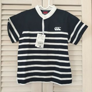 カンタベリー(CANTERBURY)の新品 canterbury ボーダーポロシャツ 120cm(Tシャツ/カットソー)