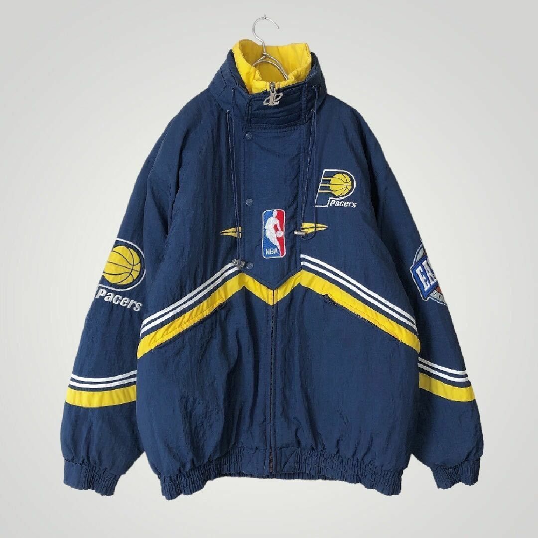 [希少!] 90's LOGO ATHLETIC NBA /ナイロンジャケット | フリマアプリ ラクマ