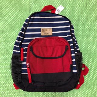 ギャップキッズ(GAP Kids)の【未使用タグ付き】GAPキッズ　ボーダー　リュックサック(リュックサック)