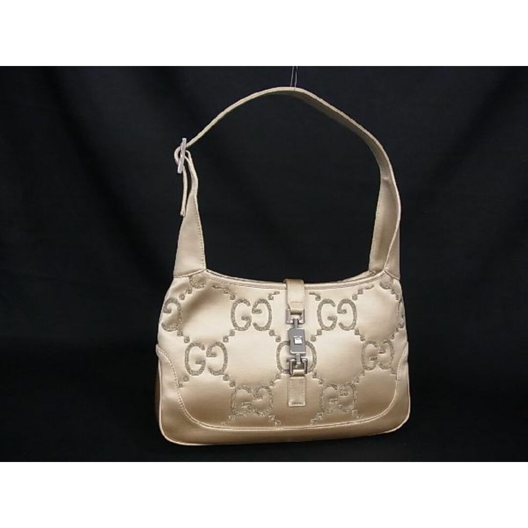Gucci - □希少□極美品□ GUCCI グッチ ジャッキー GG柄 サテン ワン