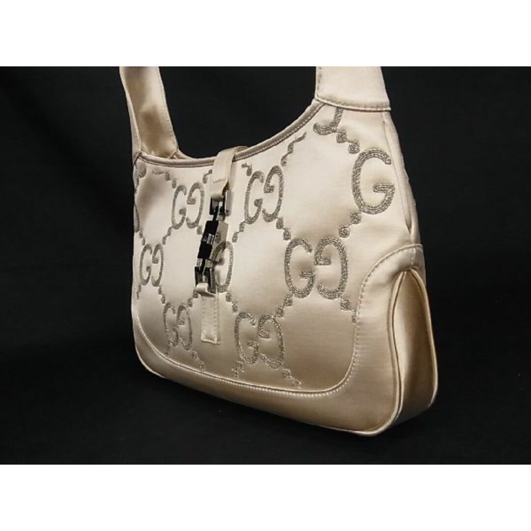 Gucci - □希少□極美品□ GUCCI グッチ ジャッキー GG柄 サテン ワン