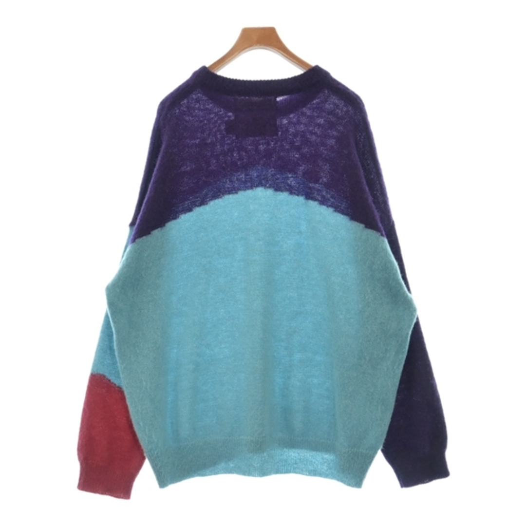 DAIRIKU ダイリク ニット・セーター F 水色x紫 【古着】【中古】の通販