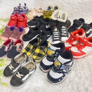 ナイキ(NIKE)のNIKE VANS キッズ スニーカー  15足セット 13cm 〜 16cm (スニーカー)