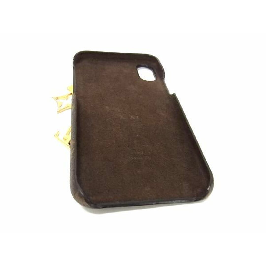 LOUIS VUITTON(ルイヴィトン)の■美品■ LOUIS VUITTON ルイヴィトン M63899 モノグラム iPhoneバンパー Xs X対応 アイフォンケース スマホケース ブラウン系  メンズのファッション小物(その他)の商品写真