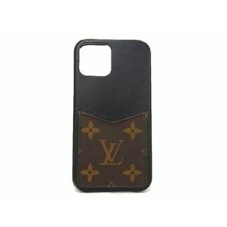 ルイヴィトン(LOUIS VUITTON)のLOUIS VUITTON ルイヴィトン M80080 モノグラム バンパー iPhone12/12Pro対応 アイフォンケース スマホケース ブラック系 CA9064 (その他)