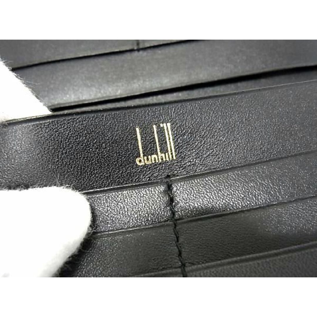 Dunhill(ダンヒル)の■新品■未使用■ dunhill ダンヒル レザー 二つ折り 長財布 ウォレット 札入れ 小銭入れ 紳士 メンズ ブラック系 CA9435  メンズのファッション小物(長財布)の商品写真