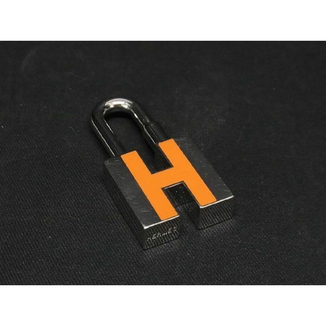 □美品□ HERMES エルメス Hモチーフ カデナ 南京錠 パドロック 鍵