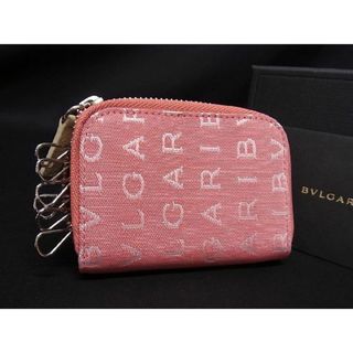 □新品□未使用□ BVLGARI ブルガリ ロゴマニア キャンバス 6連 キー