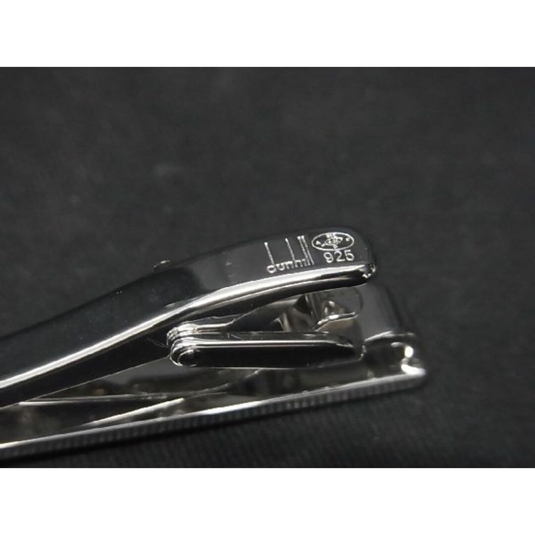 □極美品□ dunhill ダンヒル SV925 ネクタイピン タイバー タイ ... 極美 ダンヒル ネクタイピン タイピン タイバー ホワイト シルバー