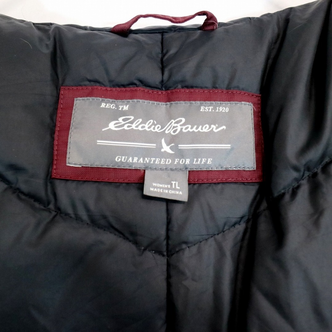 Eddie Bauer エディーバウアー マウンテンパーカー アウトドア キャンプ アウター 防寒 ワインレッド (レディース XL) 中古 古着 O1230