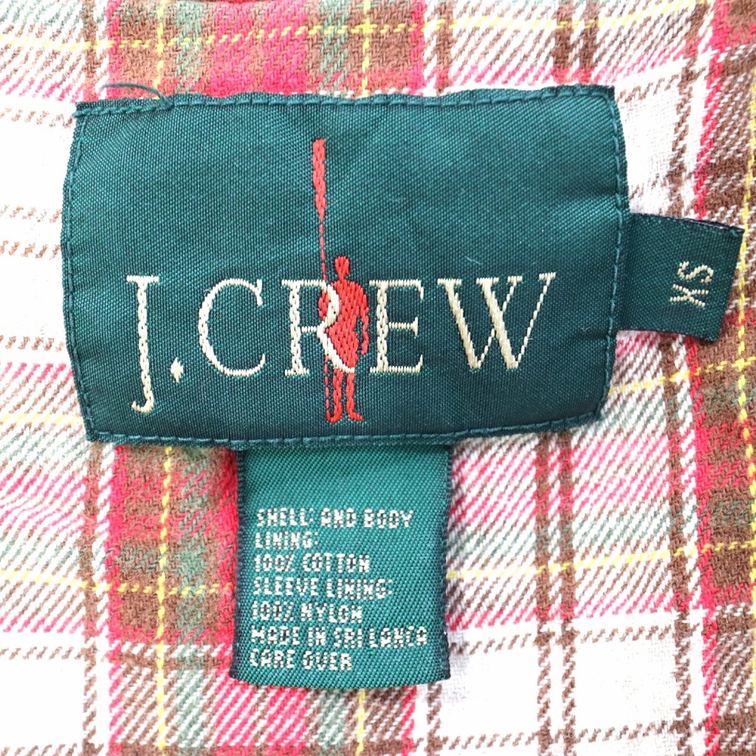90年代 J.CREW ジェイクルー ハンティングジャケット アメカジ 襟