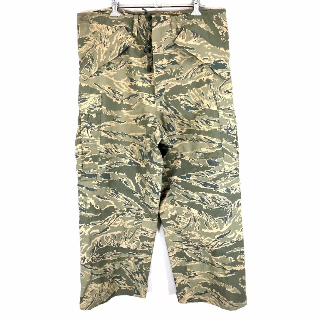 米軍実物 U.S.AIRFORCE  フィールドパンツ ミリタリー 戦闘服 デジタルタイガーカモ (メンズ MEDIUM SHORT)   O1267