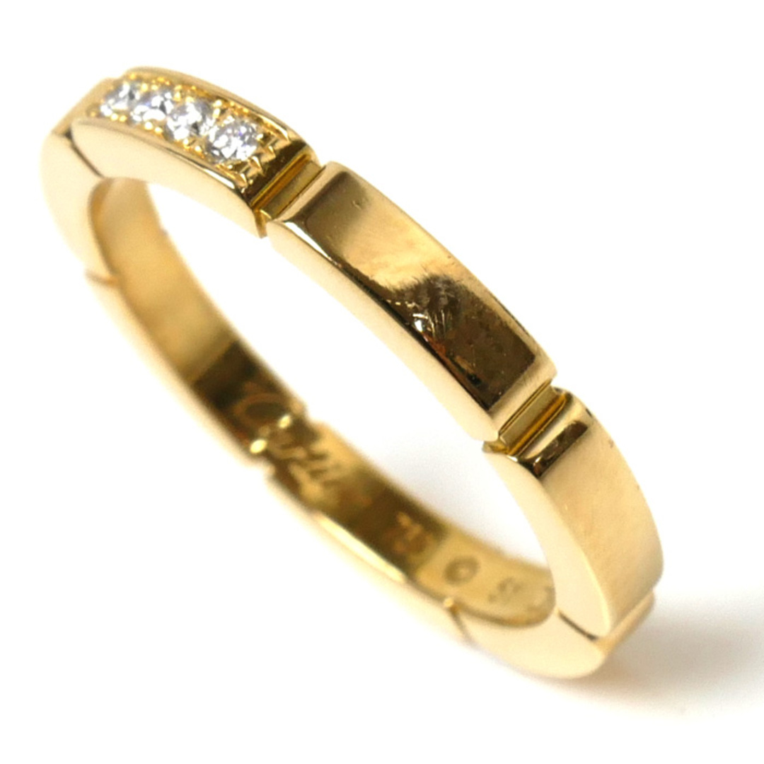 Cartier(カルティエ)のCARTIER カルティエ K18YG イエローゴールド マイヨン パンテール 4Pダイヤ リング・指輪 B4080351 ダイヤモンド 11号 51 3.9g レディース【中古】 レディースのアクセサリー(リング(指輪))の商品写真