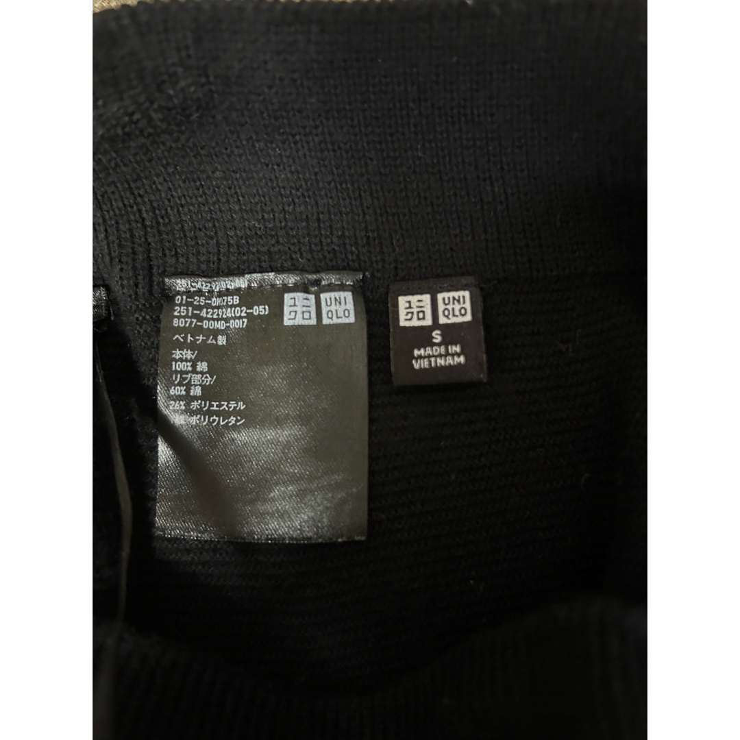 UNIQLO(ユニクロ)のUNIQLO【ユニクロ】　S ニットフレアスカート　黒 レディースのスカート(ロングスカート)の商品写真
