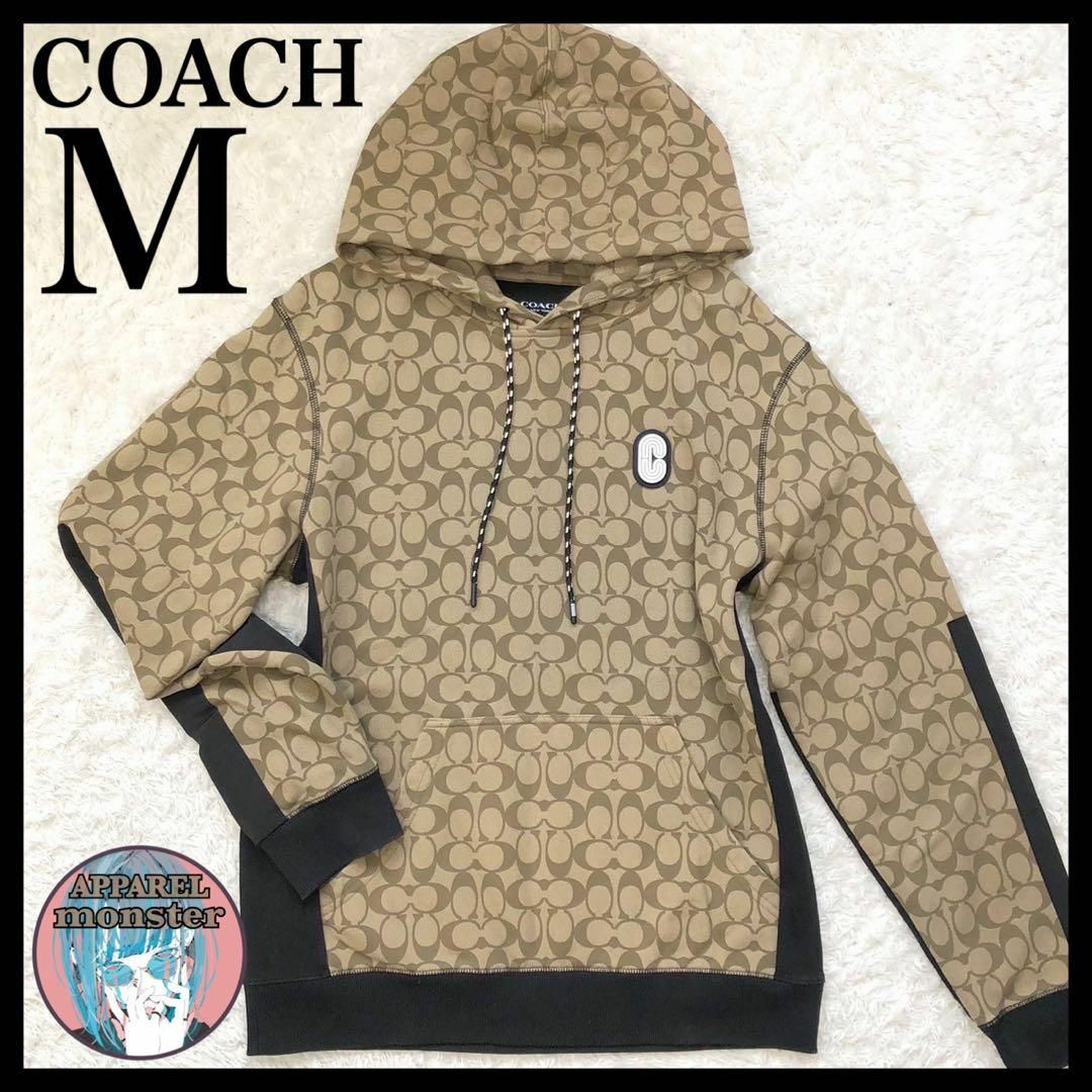 超人気モデル】COACH コーチ シグネチャー 希少 Mサイズ パーカー