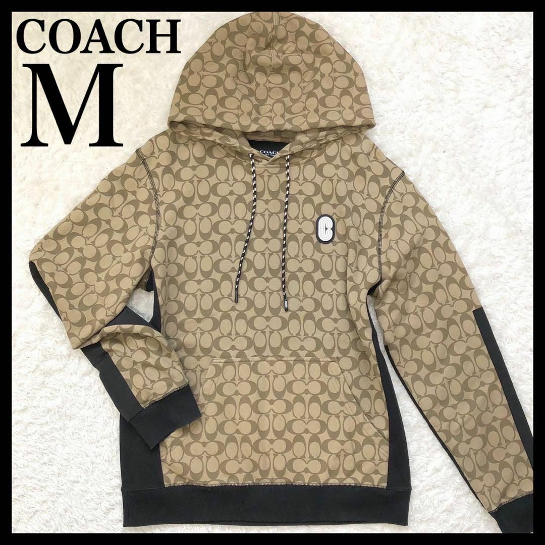 【超人気モデル】COACH コーチ シグネチャー 希少 Mサイズ パーカー